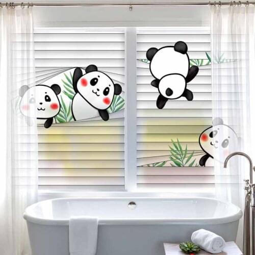 Frosted window glass film sticker blackout bathroom household kitchen bathroom childrens room stickers