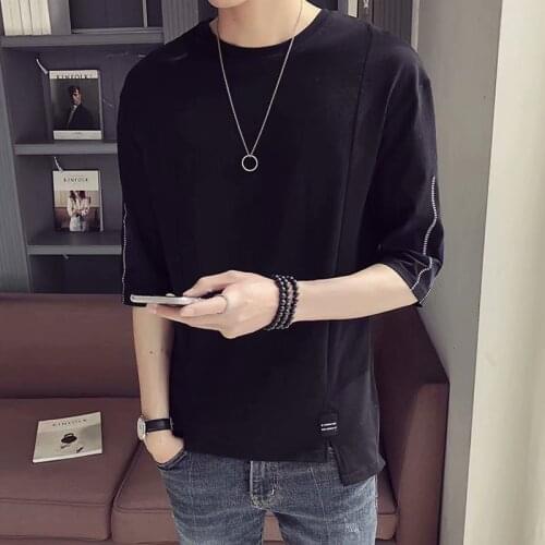 Short Sleeve T-shirt Male Loose 2021 Summer New Student T Shirt Daily Tops MEN O-Neck Casual Shirts Best Seller Men Clothing