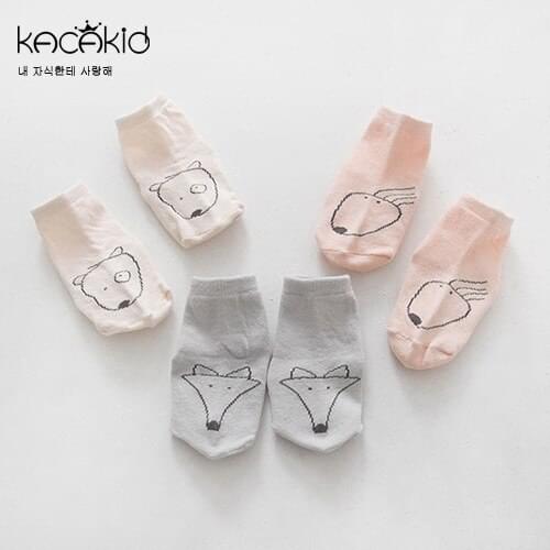 Kacakid 2019 New Children Kids Boys Girls Cute Fox Rabbit Dog Animla Pattern Socks Cartoon Cotton Infant Baby Leg Warmer Socks