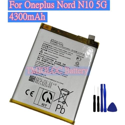New High Quality 4300mAh Battery For OnePlus Nord N10 5G BE2029 BLP815 Battery