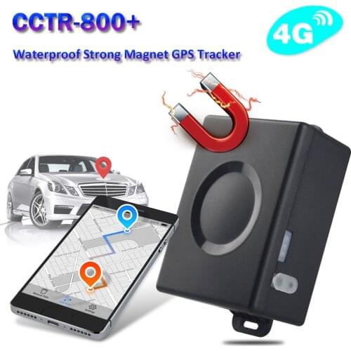 Portable Vehicle Equipment CCTR-800+ GPS Vehicle Tracker Strong Magnetic 6000mAh Large Lithium Battery Can Work Without Platform