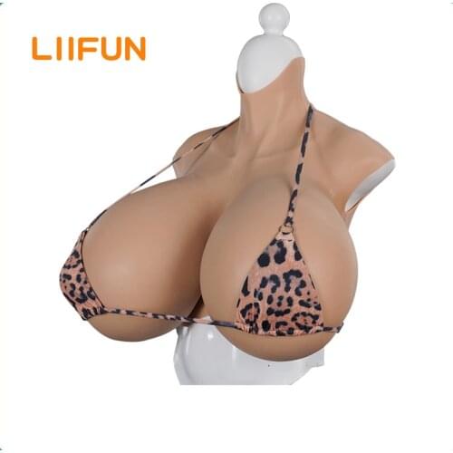 Z Cup Silicone Breast Forms Fake Artificial Huge Boobs for Mastectomy Crossdresser Transvestite Sissy Drag Queen Cosplay Chest