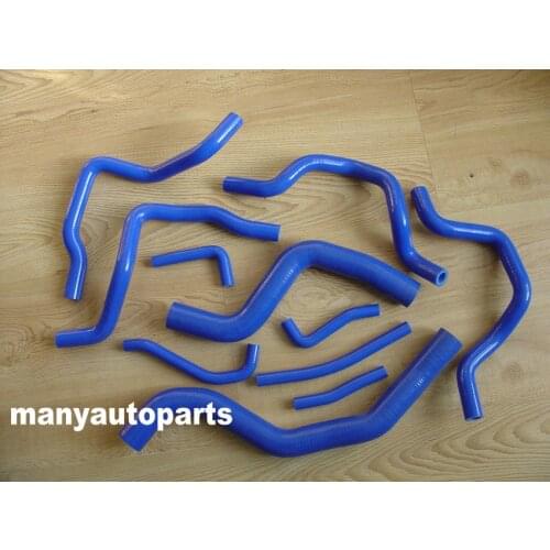 SILICONE RADIATOR HEATER HOSE SUIT FOR MITSUBISHI LANCER EVO 7 8 CT9A blue/red/black