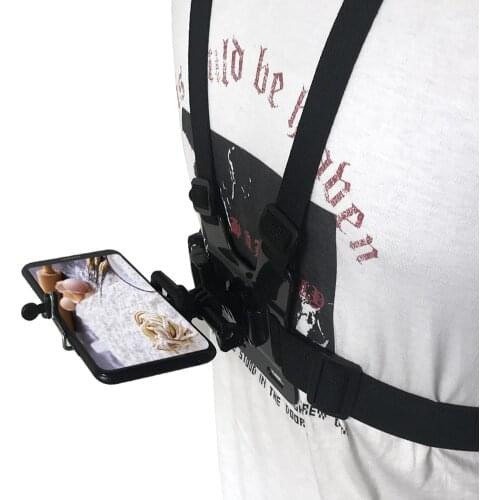 Smartphone Camera Harness Belt Strap Mount New Mobile Phone Chest Mount Harness Strap Adjustable Mobile Phone Chest Holder
