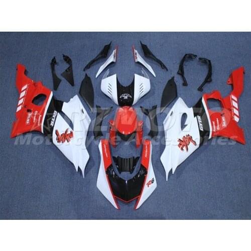 Style New ABS whole Fairings kit Fit for YAMAHA YZF-R6 2017 2018 2019 R6 17 18 19 Bodywork set Custom Free red white glossy