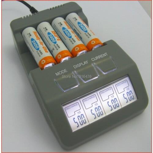 RC DRONE Battery Charger Analyzer Tester NiMH NiCd AA AAA 12 Volt LCD with backlight Opus BT-C700 V2.1 VS BM110
