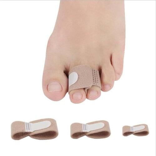 Fabric Hallux Valgus Corrector Fingertips Orthopedic Products Bandage Toe Separator Splint Wraps Foot Pedicure Stretcher Care