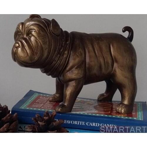 The puppy ornaments creative animal Home Furnishing study the living room desk desktop children room decoration crafts