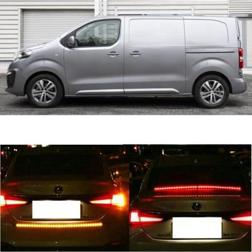 1pc Prevent rear-end Strobe Turn/Stop Light Trunk Lamp For Peugeot EXPERT RCZ 1007 106 107 108 partner rifter traveller