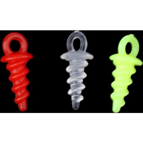 100pcs Pop Up Bait / Screws Carp Fishing Chod Rig Hook Connection