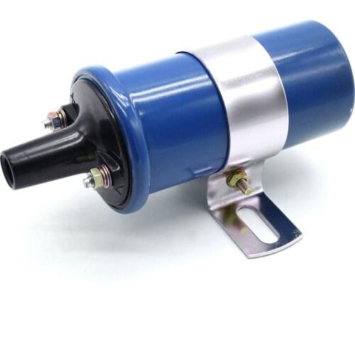 8202 Blue 12V Electronic Ignition Coil 45,000 Volts Car Accessories