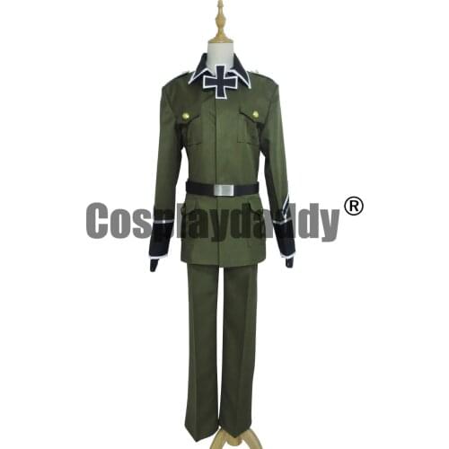 APH Axis Powers Hetalia Germany Cosplay Costume full set Japanese Anime outfits