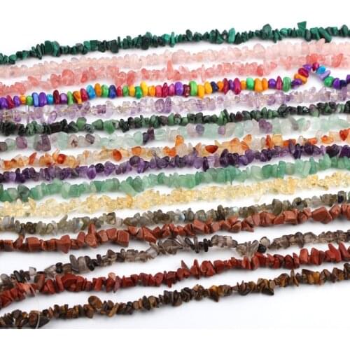 5-8mm Natural Lapis Kyanite Quartz Freeform Chip Stone Beads For Christmas Gift DIY Necklace Bracelet Jewelry Making