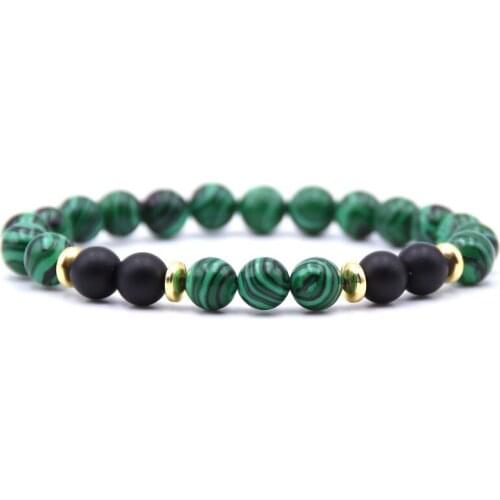 Mens Bracelet Beads Bracelet Jewelry Men Pulseira Masculina Feminina Bileklik Pulseras Mujer Moda 2018 Gift Stone Armband Heren