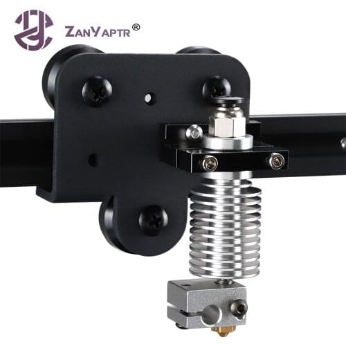 E3D V6 Hotend Bowden Extruder is an E3d V6 volcano 3D printer assembly fixed block Ender3 series fixed aluminium parts