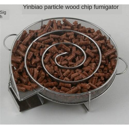 Cold Smoke Generator for BBQ Bacon Fish Salmon Meat Dust Hot and Smoking Salmon Meat Burn Smoker Tools Bacon Meat Fish