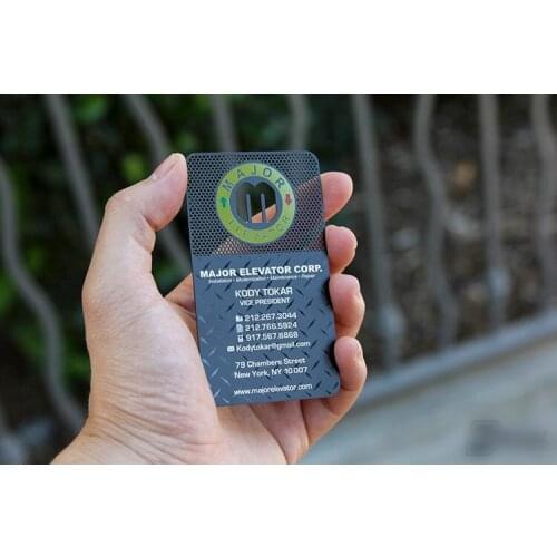Customized stainless steel business metal cards