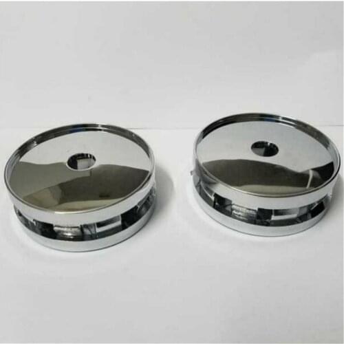 JX-LCLYL 4pcs 60mm 56mm Silver Car Wheel Rim Center Hub Cap Emblem For Audi Honda VW BMW