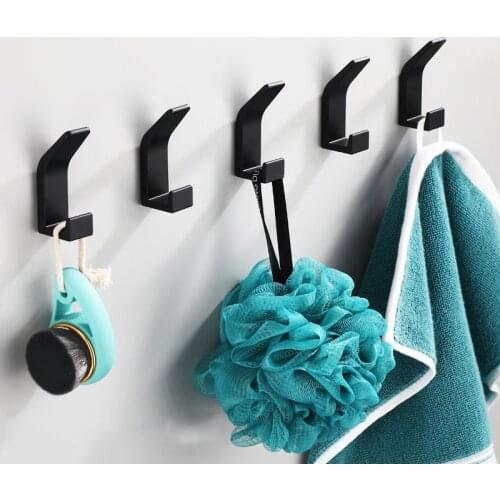 Adhesive Wall Hhook Hangs Masks Simple Wall Key Holder Broom Door Holder Coat Rack Wall Storage Silicone Sution Home Accessories