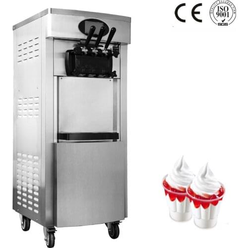 Summer Hot Sale Amusement Park Stainless Steel Easy Operate Ice Cream Maker Ice cream Machine