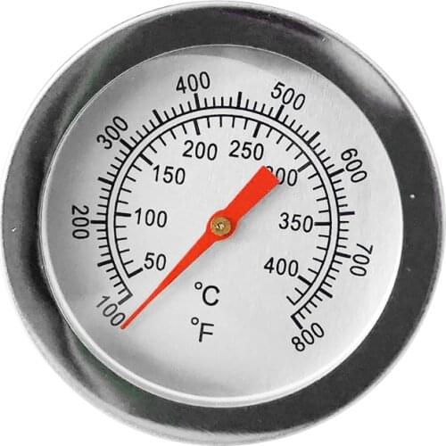 Stainless Steel BBQ Smoker Grill Temperature Gauge Barbecue Thermometer Cooking Food Probe Kitchen Tools Household Grill Oven