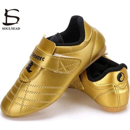 Taekwondo Shoes Men Martial Arts Kung Fu Shoes Soft Sole Adult Children Sneakers Taichi wushu Karate Boxing Wrestling Shoes