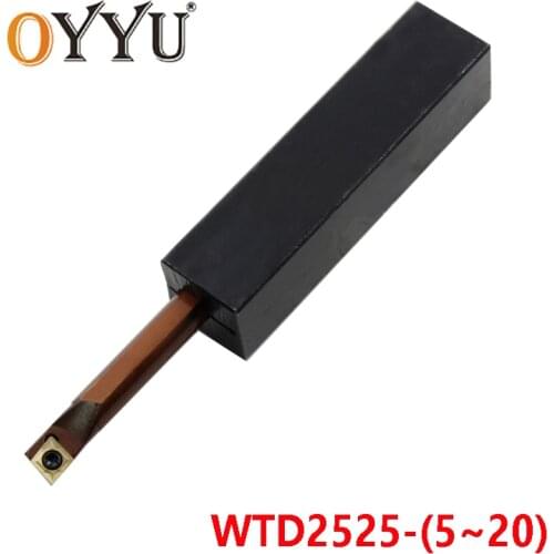 OYYU WTD2525 Reducing Cutter Sleeve WTD 2525 5-20 Shockproof Internal Lathe Tools Sleeve for Boring Bar 25*25