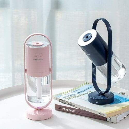 200ML Portable Humidifier 360Degree Mist Spray Home Essentials Aromatherapy Diffusers Car Ultrasonic Cool Mist Maker USB