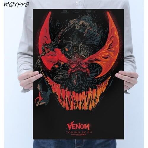 Kraft Movie Paper Poster Decoration Wall Sticker Household Products 50.5x3cm