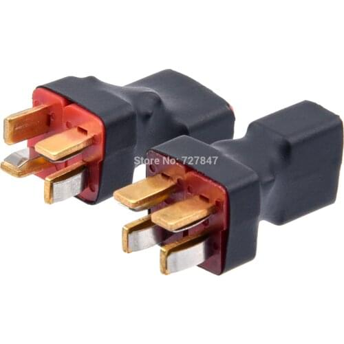 Dean T-Plug Harness T Plug Male to Female Series Battery Pack Connector Parallel Adapter for RC Model Airplane / Multicopter