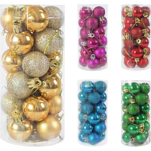 YONGSNOW Plastic Christmas Balls