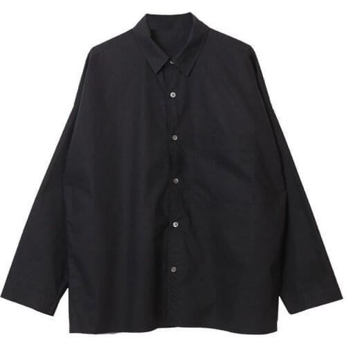 Office Lady Long Sleeve Women Basic Shirt Turn Down Collar Solid Color Button Up Blouse 2021 Autumn Work Female Clothing