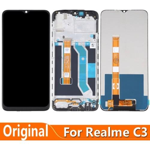 LCD Screen for Realme C3 LCD Display Digitizer Touch Screen Replacement RMX2027 RMX2021 RMX2020 Screen parts