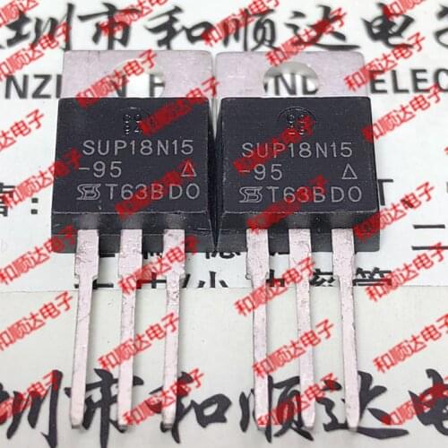 10pcs/lot SUP18N15-95 New stock TO-220 150V 18A
