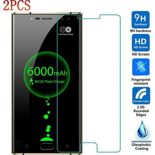 2PCS Tempered Glass For Oukitel K3 Protective Film 9H Screen Protector Explosion-proof For Oukitel K3