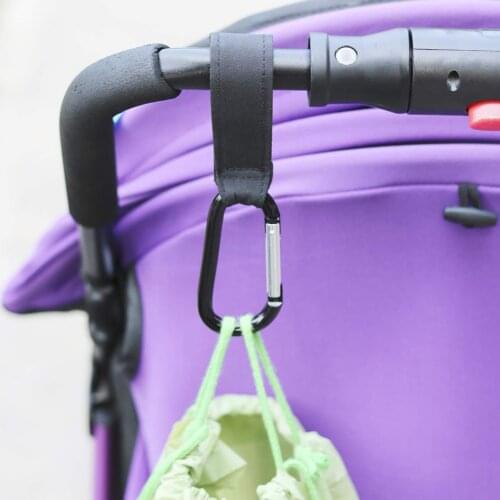 Stroller Accessories Baby Stroller Hooks Universal Pram Wheelchair Pushchair Carriage Buggy Clip Hanger Clips
