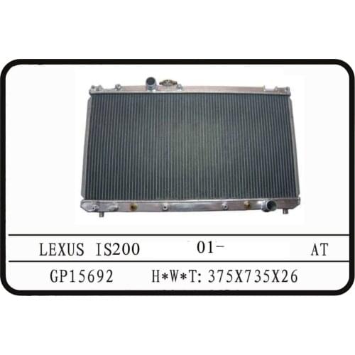 Golpher Aluminium Radiator for LEXUS IS200 IS300 JCE10 GXE10 2.0 3.0 99-05