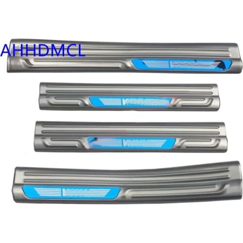 Car Welcome Pedal Threshold Strip Door Sill Strip For B.M.W. X2 2017 2018 2019 2020