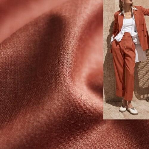 White Waxberry Dark Red Yarn Dyed Worsted Wool Fabrics Garment Material Women Suits Coat DIY Sewing Tailor Cloth Freeshipping