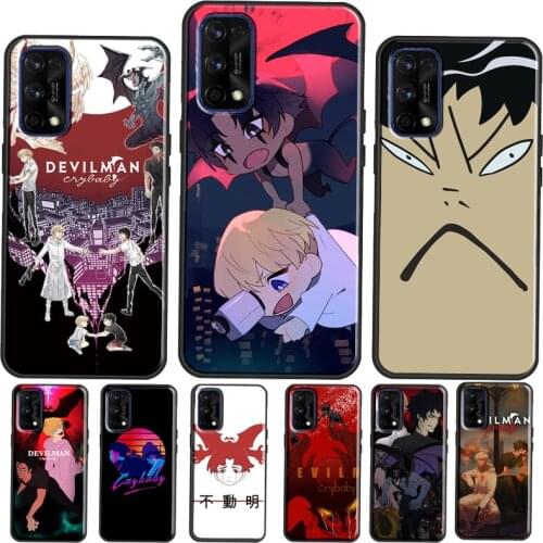 Akira Fudo Devilman Crybaby Cover For OnePlus 9 Pro 7 8 Nord 9R 7T 8T Phone Case For Realme 6 7 8 Pro Q3 GT Neo C3 C21