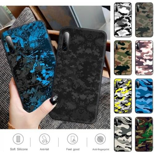 Camouflage Pattern Camo Military Army Phone Case Cover For Samsung A51 A52 A71 A50 A21 A20 A20E A31 A30 A40 A70 A01 A10 A11 A30S