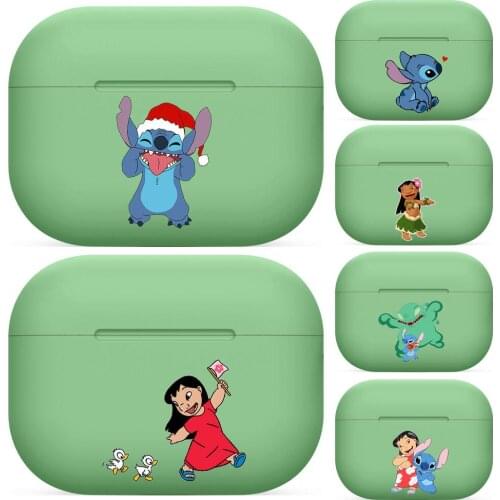 Disney For Airpods pro 3 case Protective Bluetooth Wireless Earphone Cover Air Pods airpod case air pod cases green