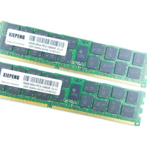 For HP ProLiant BL460c BL465c DL360e DL360p DL385p Gen 8 Server DDR3 32GB 1600MHz PC3-12800R 16GB DDR3L 8G 1333MHz 10600 REG ECC