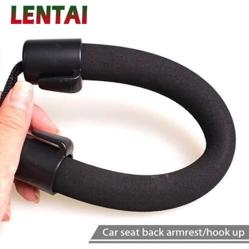 LENTAI For Toyota corolla 2008 yaris Honda civic 2006-2011 2017 Citroen c4 c5 c3 1PC Car Seat Back Headrest Holder Safty Handle