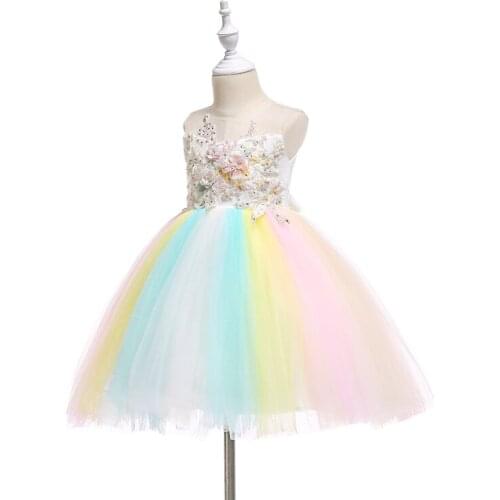 Kids Dress Girl Vestidos Girls Outfits Wedding Clothes Toddlers Teenagers Clothing New Style High Quality Princess Dress Girl