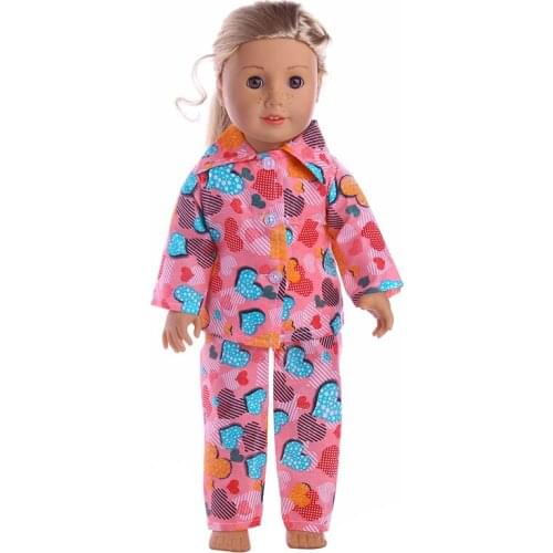 Two sets of Short sleeve + pants for 18 inch American doll n250