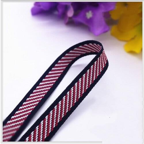 Hot (1 meter/lot)10mm red and white braid rope embroidery edge hair accessorie sribbon belt DIY manual material with accessories