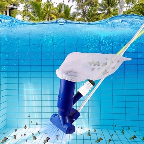 Swimming Pool Vacuum Cleaner Cleaning Disinfect Tool Suction Head Pond Fountain Spa Pool Vacuum Cleaner Brush With Handle #T2G