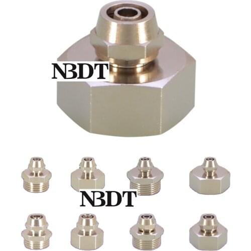 10Pcs Solid Brass 1/2" 3/4" Male Female Hose Compression Adapter For Plumbing Water Purifier Garden