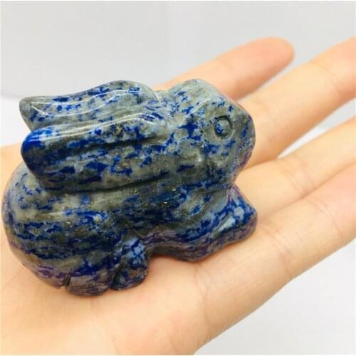 Natural crystal quartz rabbit